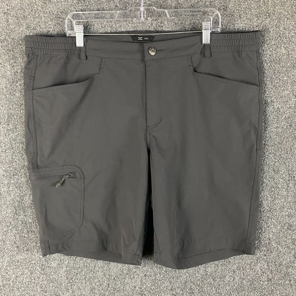 Mier Shorts Men's XXL 2XL‎ Cargo Hiking Outdoors Gray Nylon Blend Adults